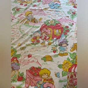 Vintage Strawberry Shortcake Sheet